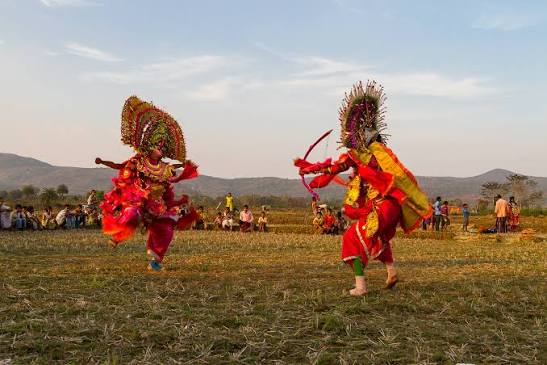 Chhau Nach cultural performance